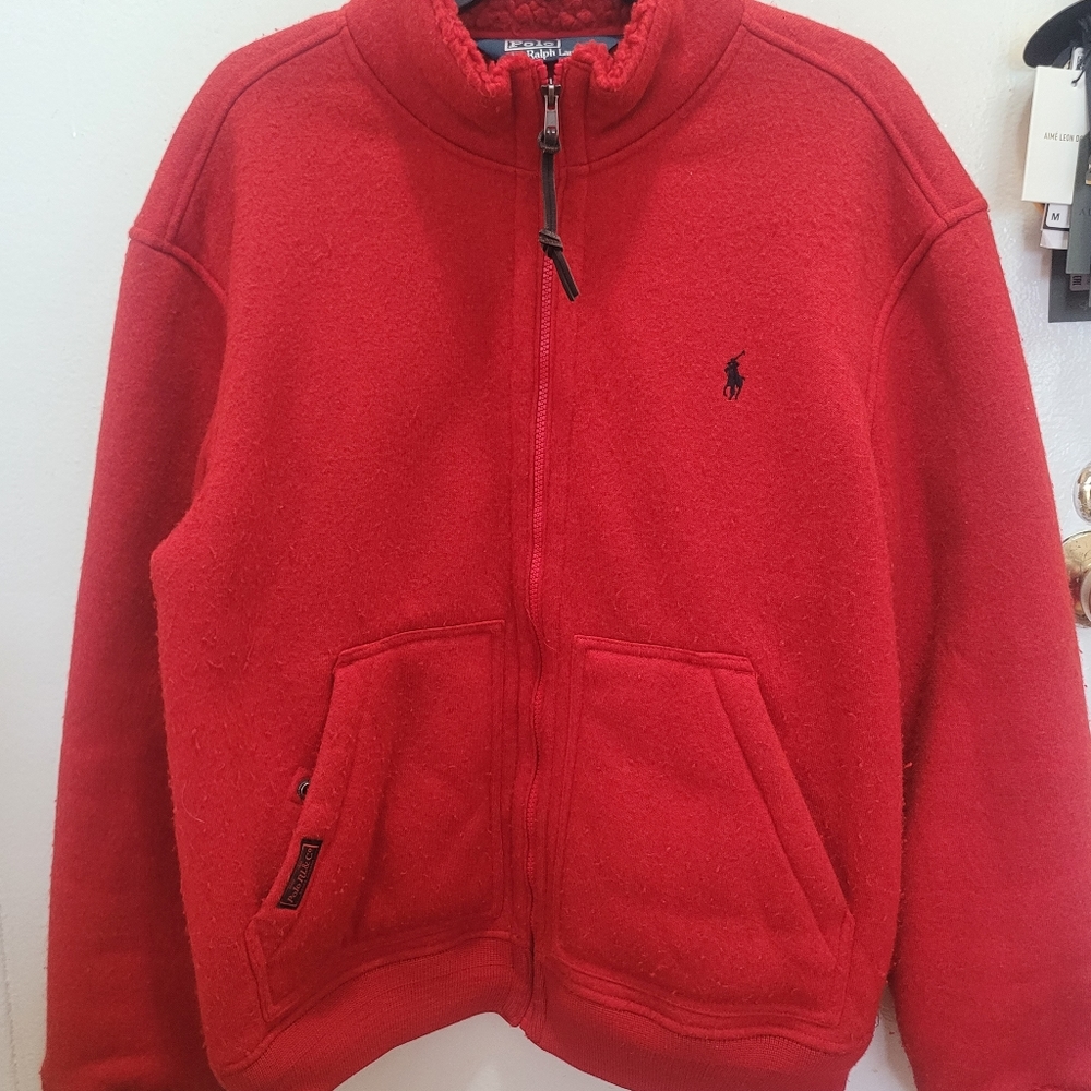 Polo Ralph Lauren Zip up Sweater with Fleece Lining